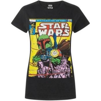 Boba Fett 2XL Women's Comic Tee – Charcoal Edition