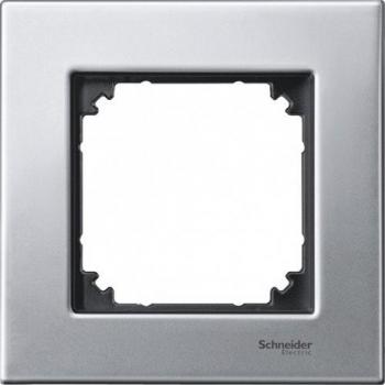 Châssis métallique 1 poste argent platine M-Elegance