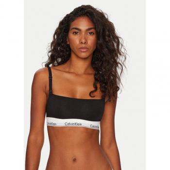 Modèle Calvin Klein Maternité Bras dégagé Cotton Logo Encre Noir XS Féminin