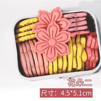 Molde de Plástico para Galletas con Diseño Floral