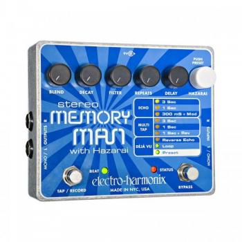 EHX Stereo Memory Man with Hazarai, Effektpedal