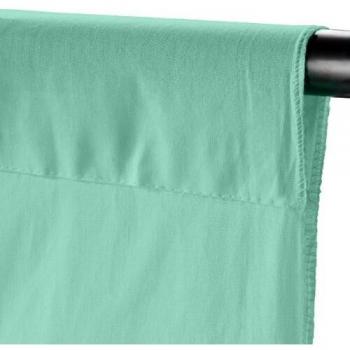 Manta Fotográfica Verde Menta 2,85 × 6 m – Tela Textil
