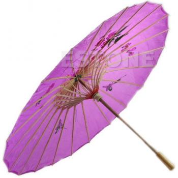 Asiatischer Kunst-Regenschirm