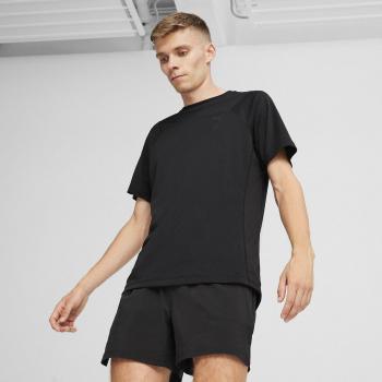 Camiseta de running Puma Seasons para hombre en color negro