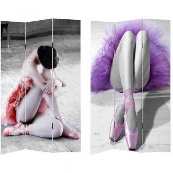 HTI-Line Ballerina Raumteiler mit spanischem Tanz‑Design – Sichtschutz, OVP