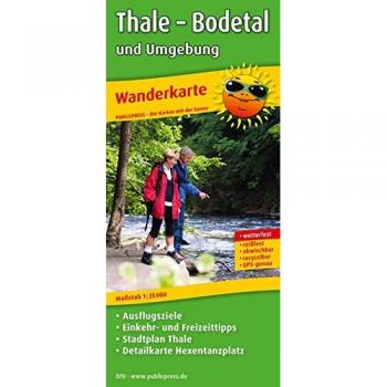 Wanderkarte Thale