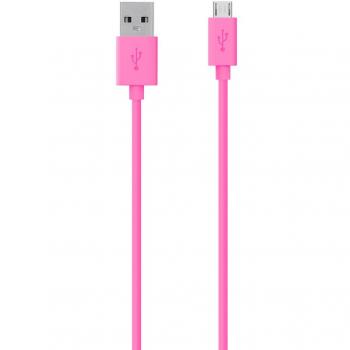 Belkin Mixit Pinkes Micro-USB auf USB-A Lade-/Sync-Kabel (2m)