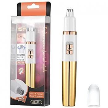 UltraShave Battery‑Operated Facial Hair Trimmer