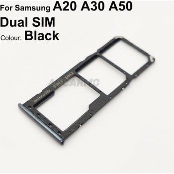 Aocarmo SIM Card Holder for Samsung Galaxy A20 A30 A50