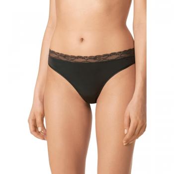Mey Basics Poetry Damen-Kleidungsschnur Schwarz 40