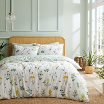 'Botanical Cottage Garden' 200 Thread Count Cotton Duvet Cover Set