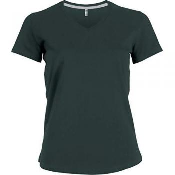 Slim Fit V‑Color Shirt for Women – Kariban