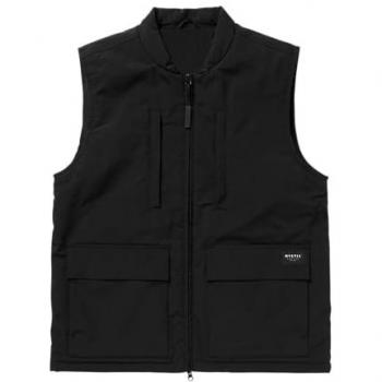 Chaqueta bodywarmer Mystic Rune con diseño runa negra