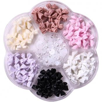 Kit Adorno Uñas Nudos y Lazos con Cristales
