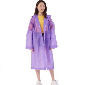 Lange Regenjacke mit Kapuze für Herren und Damen – Perfekt für Angeln und Klettern