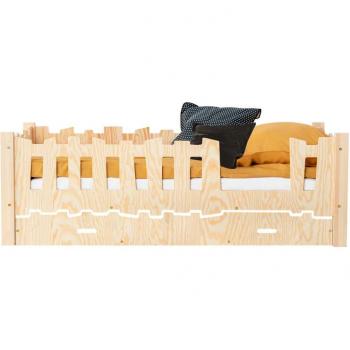 Cama Versátil 70x140 Entrada Derecha, Somier Incluido y Cajón – Hans Madera