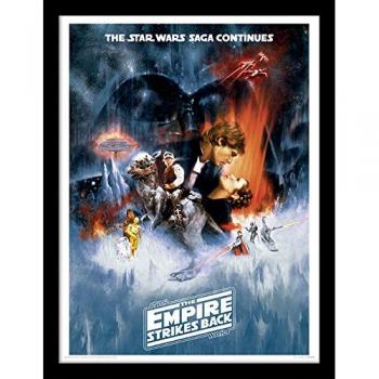 Empire Strikes Back Star Wars Framed Picture