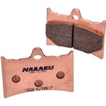 Plaquettes de frein avant en métal fritté Naraku pour RS 125