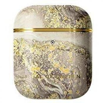 IDEAL OF SWEDEN Étui de protection AirPods Sparkle Greige Marble