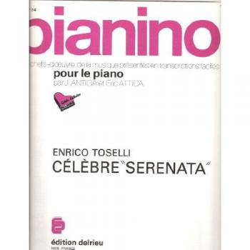 Partitions classique EDITION DELRIEU TOSELLI ENRICO