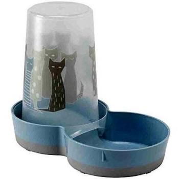 Distributeur de Croquettes et Eau pour Chats