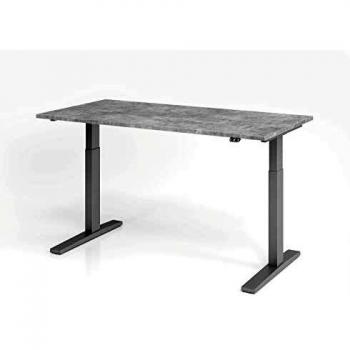 Office Pro XMKA 16S – scrivania 160×80 cm, base in cemento, altezza regolabile elettricamente