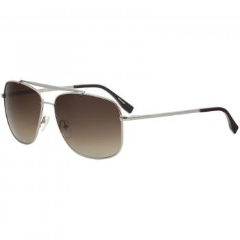 Lacoste L188S 035 Light Gunmetal Unisex Sunglasses
