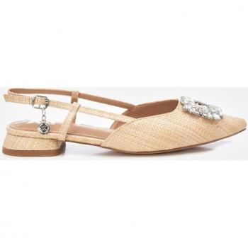 Xti Beige para Mujer – Suela Goma y Cierre