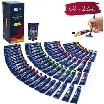 Set de Peinture Acrylique Artina 60 Tubes