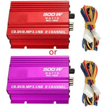 Mini Hi-Fi 18W Stereo Amplifier for Auto