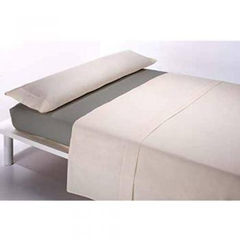 Bajera Ajustable de Algodón Gris 080x200