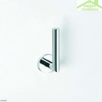 Dérouleur papier toilette de rechange chrome 5,5x16,5x6,5cm