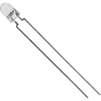 Diodo LED 3 mm Arancione 10 mcd 44° 30 mA 2.4 V