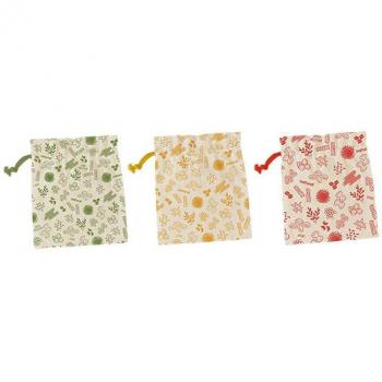 Pebbly Bolsas Ecológicas 20×25 cm – Paquete de 3 unidades