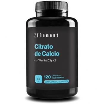 Zenement Citrato de Calcio con Vitamina D3 y K2