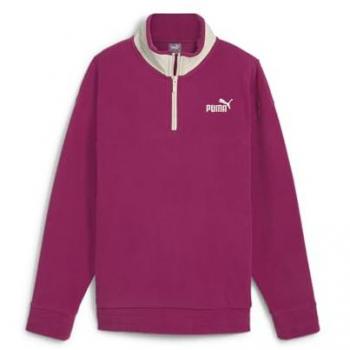 Felpa Puma per Donne, Collo Lupetto Rosa – ESS Elevated, Taglia S