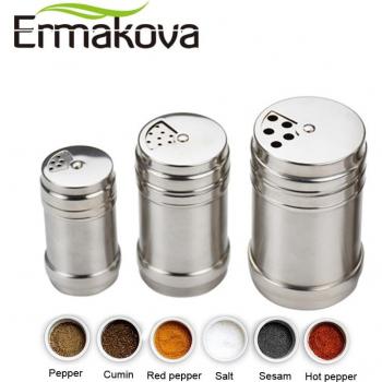 Botella de Especias ERMAKOVA de Acero Inoxidable