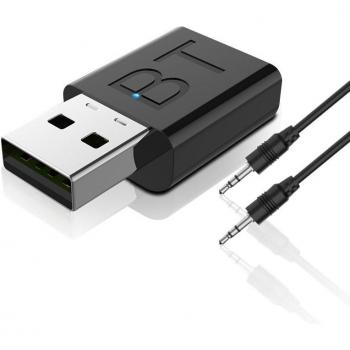Adaptador de música Bluetooth 5.0 USB para coche y TV