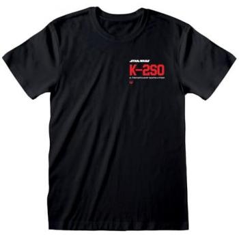 T-Shirt Homme Star Wars Andor 2 K2S0 en Noir