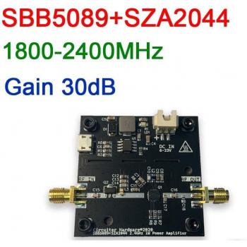 Module amplificateur 1 W 30 dB 700 MHz‑2400 MHz SBB‑5089/SZA‑2044