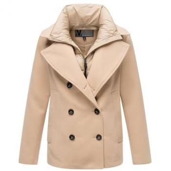 Marikoo Winterjacke Aylaraa Elegante Designer Winterjacke