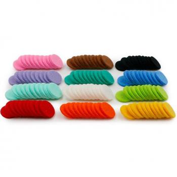 Thick Aromatherapy Diffuser Necklace Pads 120 Pack