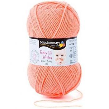 Schachenmayr Aprikose‑Orange Garnmix 01024 – 184 m, 50 g – Wolle