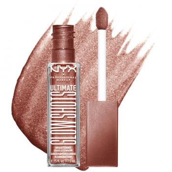 NYX Ultimate Glow Shots Liquid Glitter Eyeshadow 09 Mango Moment 7.5 ml