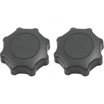 2PCS Black Seat Adjustment Knob for Volkswagen Jetta Mk4 Passat B5 Beetle Leon Ibiza 1J0 881 671 F