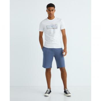 Short en Coton Clovis Bleu pour Homme