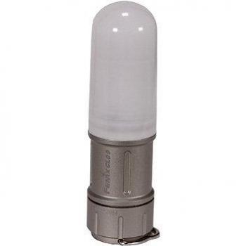 Grau‑Mini‑Campelleuchte Fenix 0 CL09 – Lipstick‑Size, Klein & Helles Licht
