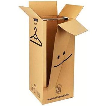 Carton de transport grande penderie