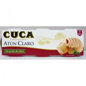 Atún Cuca Claro en Aceite de Oliva 3x67g