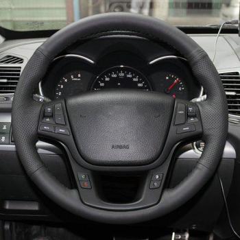 Funda de volante de cuero para Kia Sorento
